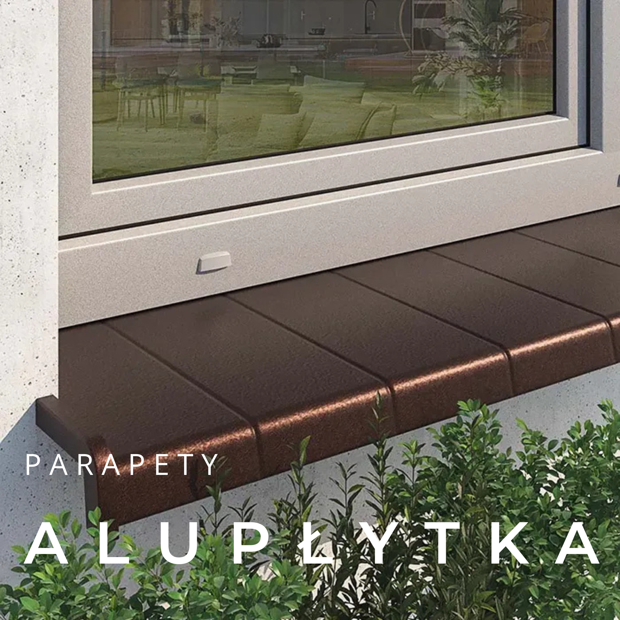 Parapety alupłytka